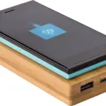Powerbank Walter | Bamboe | 6.000 mAh — productfoto 3