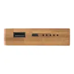 Powerbank Walter | Bamboe | 6.000 mAh — productfoto 4
