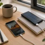 Zonne-energie powerbank Sonne | 8000 mAh productfoto 7 - Hidalgo Zonne-energie powerbank Sonne | 8.000 mAh — productfoto 7