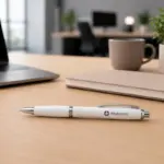 Balpen Newport | Gerecycled | Rubberen grip — productfoto 5
