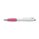 Balpen Swansea | Gerecycled | Rubberen grip roze - Hidalgo-werbeartikel Balpen Swansea | Gerecycled | Rubberen grip, roze
