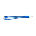 3-in-1 Charging Cable Alvin Printed Aluminium Keyring Mini