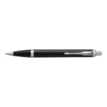 Parker IM balpen | Gelakt messing, zwart