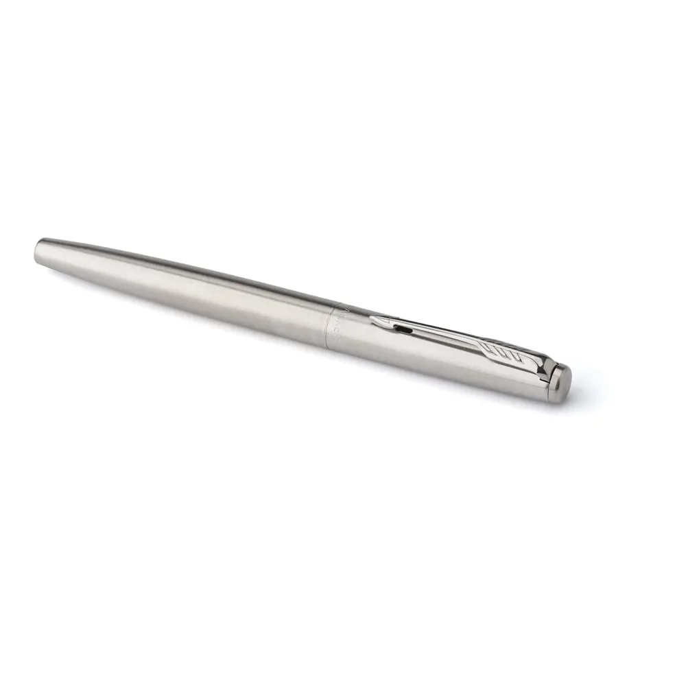 Parker Jotter Core vulpen | Roestvrijstaal productfoto 3 - Hidalgo-werbeartikel Parker Jotter Core vulpen | Roestvrijstaal — productfoto 3