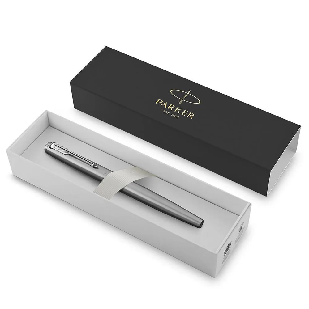 Parker Jotter Core vulpen | Roestvrijstaal productfoto 6 - Hidalgo-werbeartikel Parker Jotter Core vulpen | Roestvrijstaal — productfoto 6