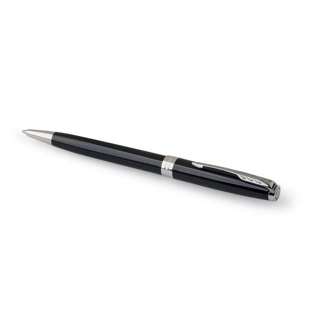 Parker Sonnet balpen | Chroomkleurige details productfoto 3 - Hidalgo-werbeartikel Parker Sonnet balpen | Chroomkleurige details — productfoto 3