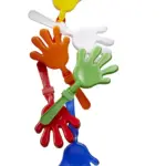 Handklapper Boris | Kunststof — productfoto 4