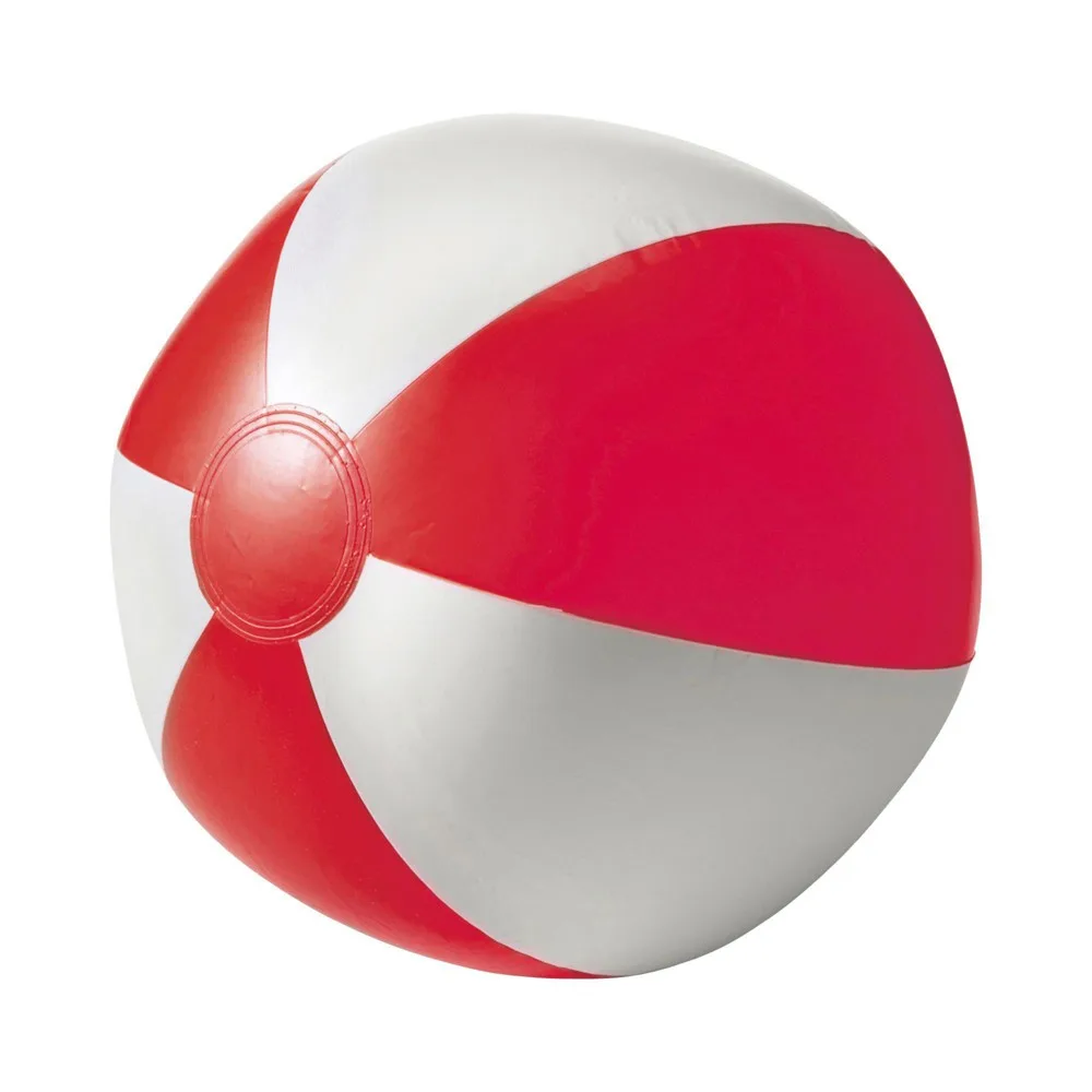 Strandbal Lola rood - Hidalgo-werbeartikel Strandbal Lola, rood