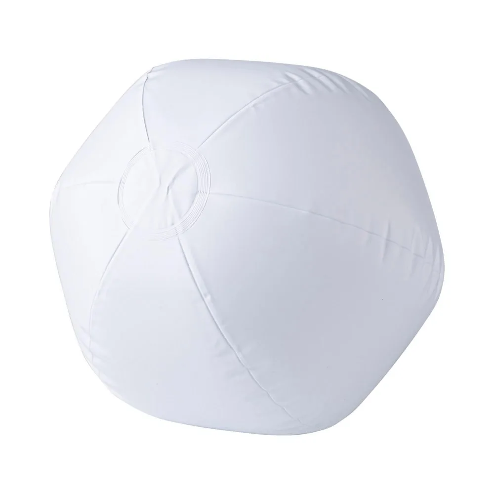 Strandbal Lola wit - Hidalgo-werbeartikel Strandbal Lola, wit