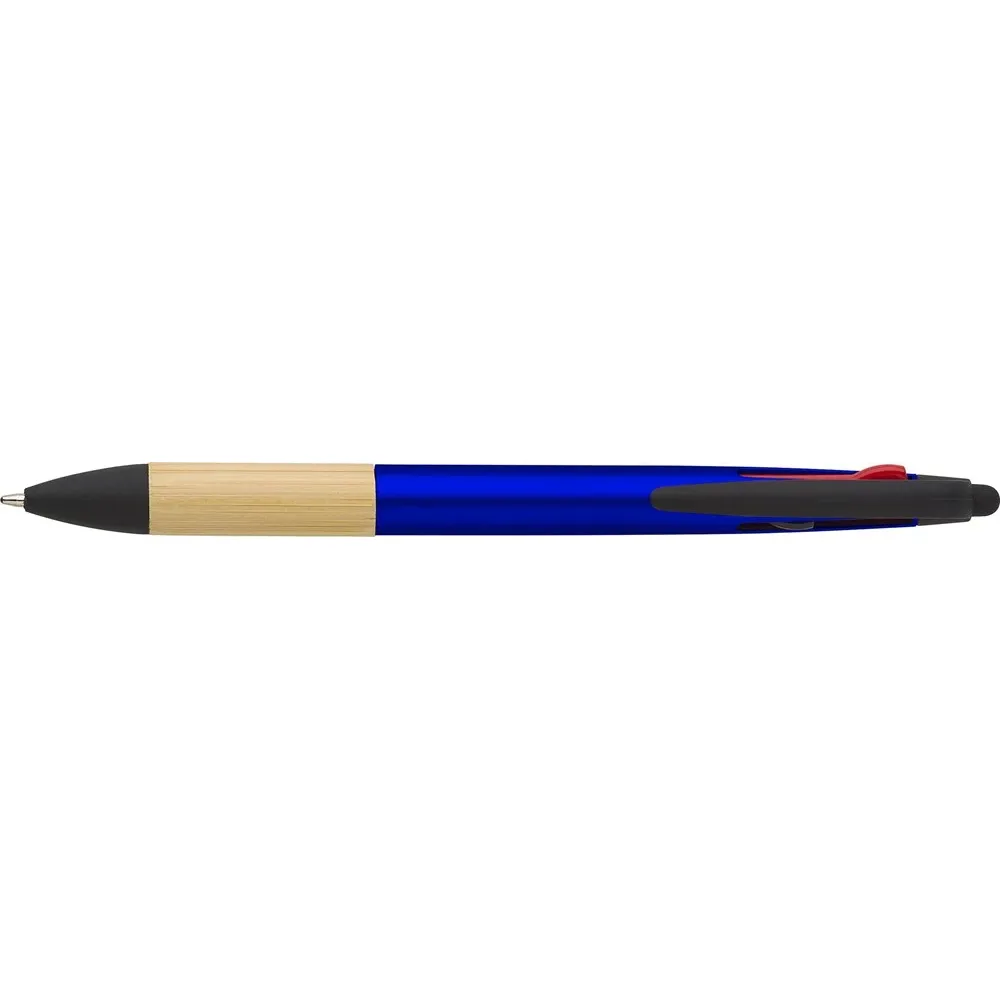 Balpen Malachi | 3 kleuren | Stylus kobaltblauw - Hidalgo-werbeartikel Balpen Malachi | 3 kleuren | Stylus, kobaltblauw