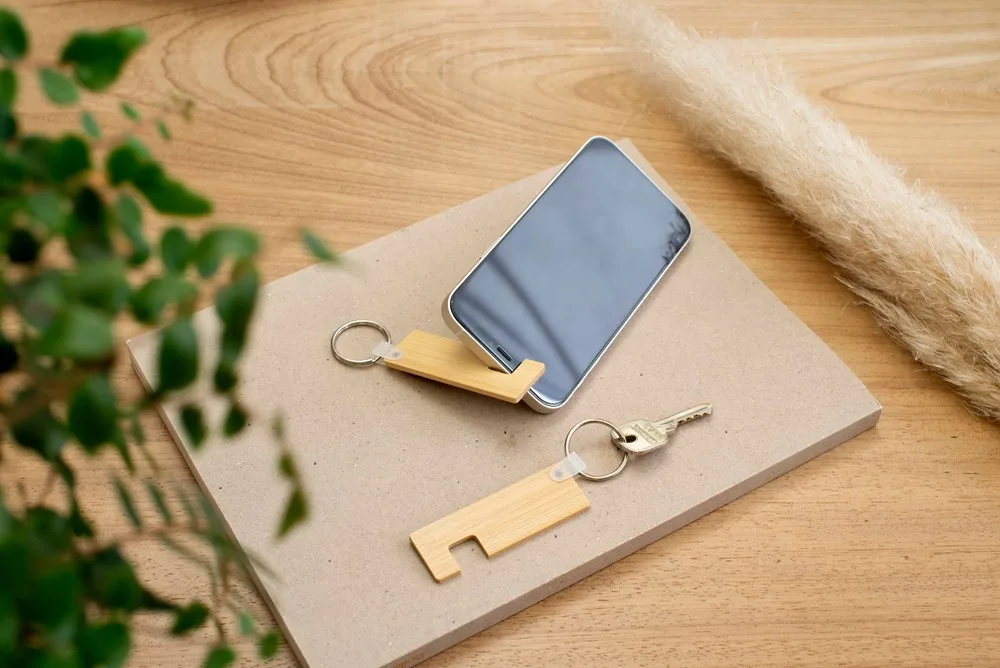 Sleutelhanger Orlando | Bamboe productfoto 5 - Hidalgo-werbeartikel Sleutelhanger Orlando | Bamboe — productfoto 5