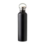 Dubbelwandige fles Damien | 1 l, zwart