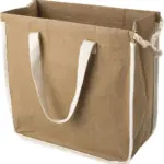 Boodschappentas Emery | Kraftpapier | Wasbaar — productfoto 3