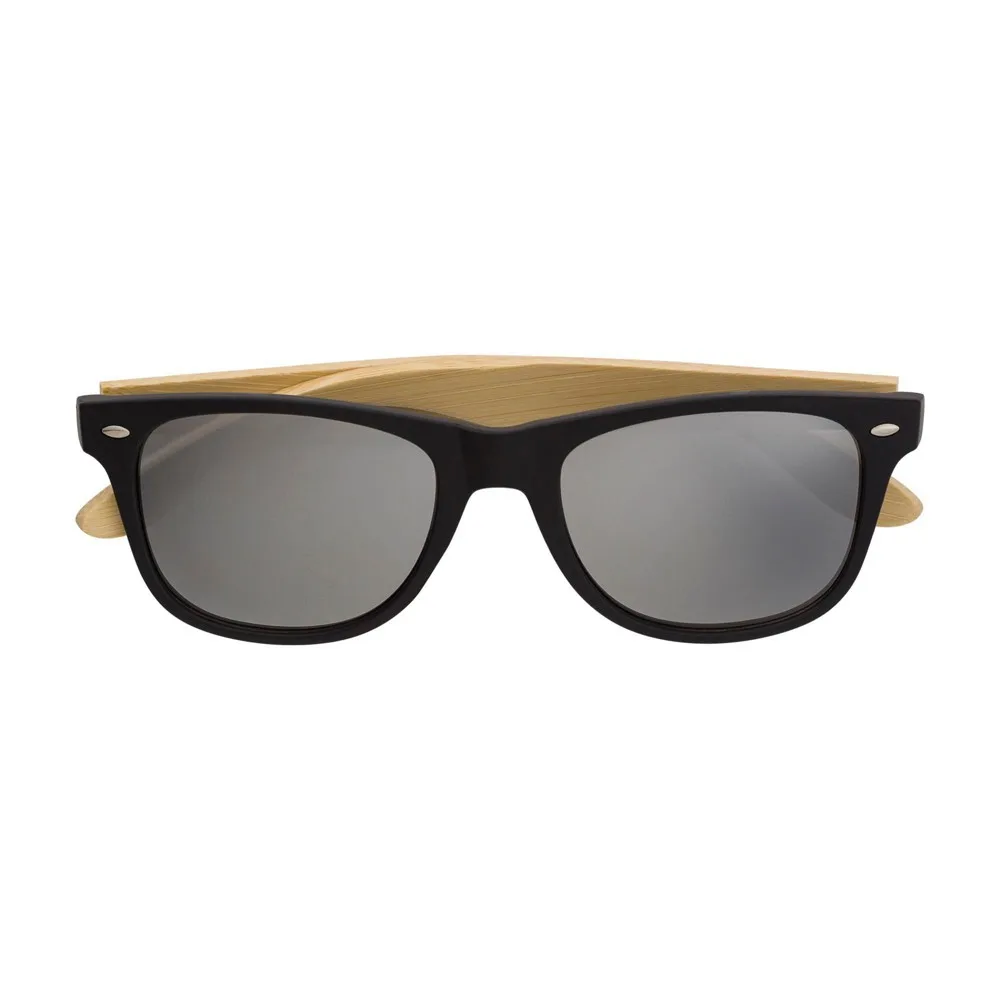 Bambus Sonnenbrille Luis bedrucken UV400 ABS-Rahmen Uni — Produktfoto 5
