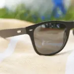 Zonnebril Jaxon | Kunststof frame en bamboepoten | UV400 — productfoto 4