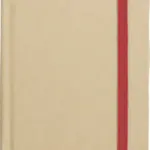 Notitieboek John | Gerecycled | A6 | Gelijnd, rood