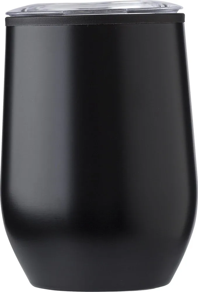 Dubbelwandige thermosbeker Zoe | 300 ml zwart - Hidalgo Dubbelwandige thermosbeker Zoe | 300 ml, zwart