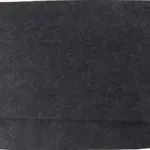 Laptoptas Layla | Gerecycled vilt | 15 inch | Klittenband, donkergrijs