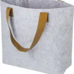 Boodschappentas Hunter | Gerecycled vilt | Lange hengsels — productfoto 8
