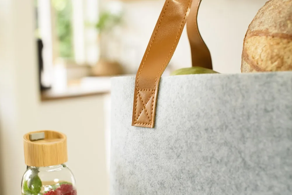 Boodschappentas Hunter | Gerecycled vilt | Lange hengsels productfoto 9 - Hidalgo-werbeartikel Boodschappentas Hunter | Gerecycled vilt | Lange hengsels — productfoto 9
