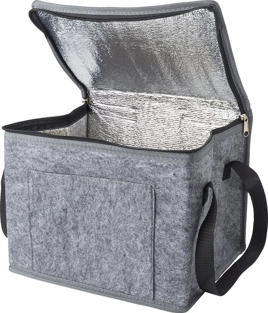 Koeltas Mason | Gerecycled vilt | Aluminiumfolie binnenste productfoto 4 - Hidalgo-werbeartikel Koeltas Mason | Gerecycled vilt | Aluminiumfolie binnenste — productfoto 4