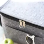 Koeltas Mason | Gerecycled vilt | Aluminiumfolie binnenste — productfoto 5