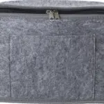 Koeltas Mason | Gerecycled vilt | Aluminiumfolie binnenste, grijs
