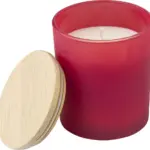 Kaars Josiah | Glas met bamboe deksel | Sojawas | 280 g