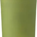 Kaars Josiah | Glas met bamboe deksel | Sojawas | 280 g, groen