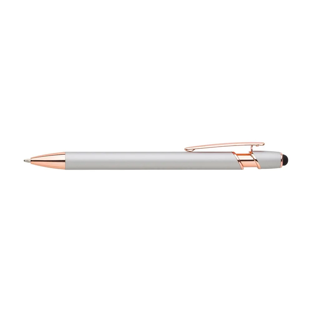 Balpen Anthony | Stylus zilver - Hidalgo-werbeartikel Balpen Anthony | Stylus, zilver