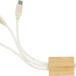 USB-oplader sleutelhanger Keegan — productfoto 3