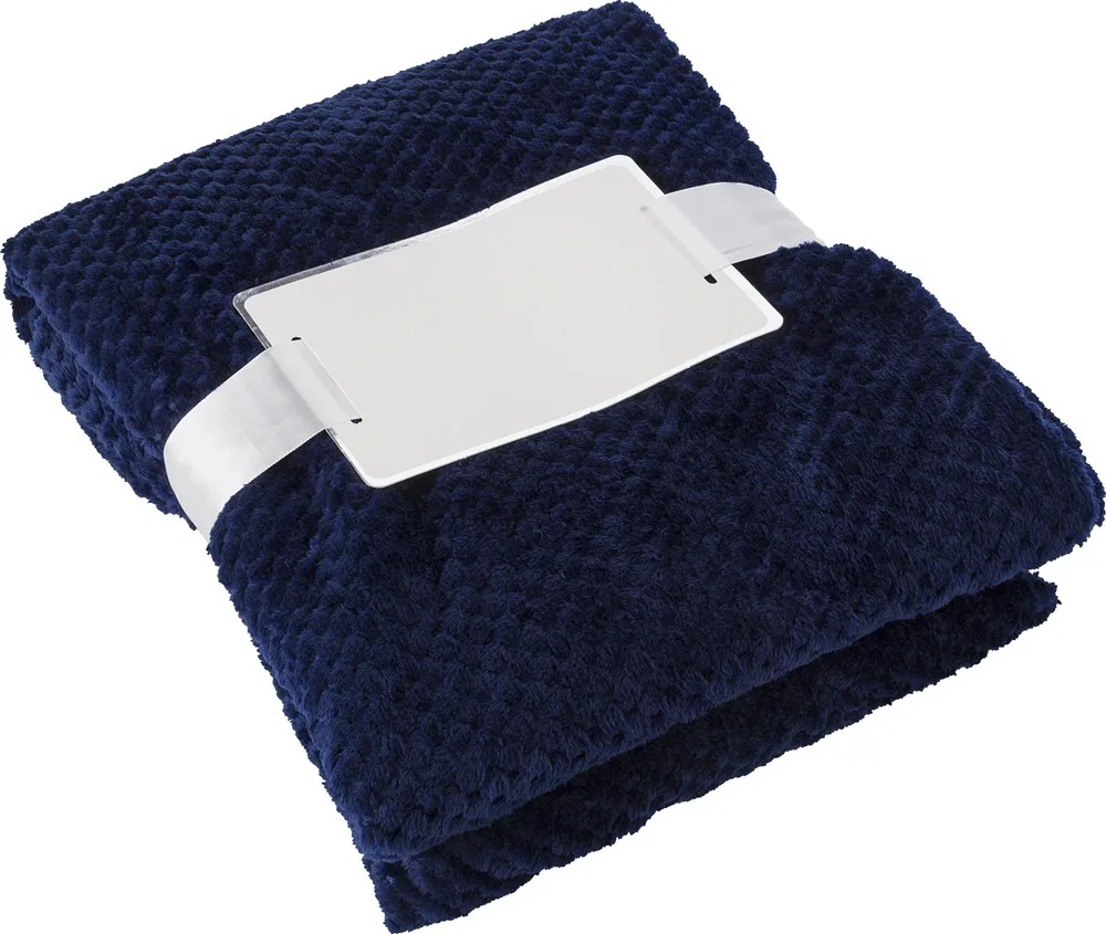 Deken Nikolai | Flanel fleece 230 gm² | Wafelpatroon productfoto 2 - Hidalgo-werbeartikel Deken Nikolai | Flanel fleece 230 g/m² | Wafelpatroon — productfoto 2