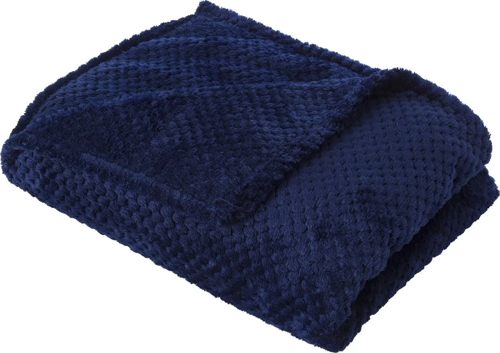 Deken Nikolai | Flanel fleece 230 gm² | Wafelpatroon productfoto 5 - Hidalgo-werbeartikel Deken Nikolai | Flanel fleece 230 g/m² | Wafelpatroon — productfoto 5