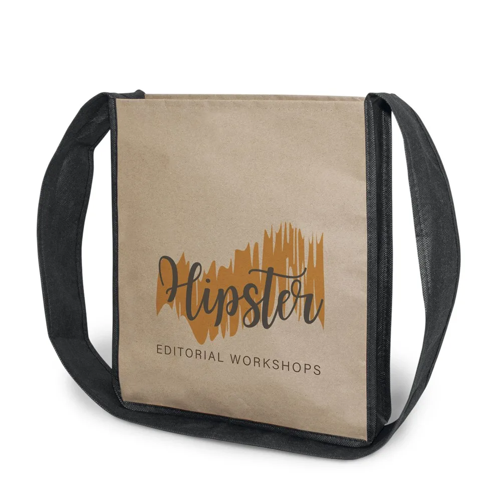 GENF – Courier tas van kraftpapier en PP non-woven