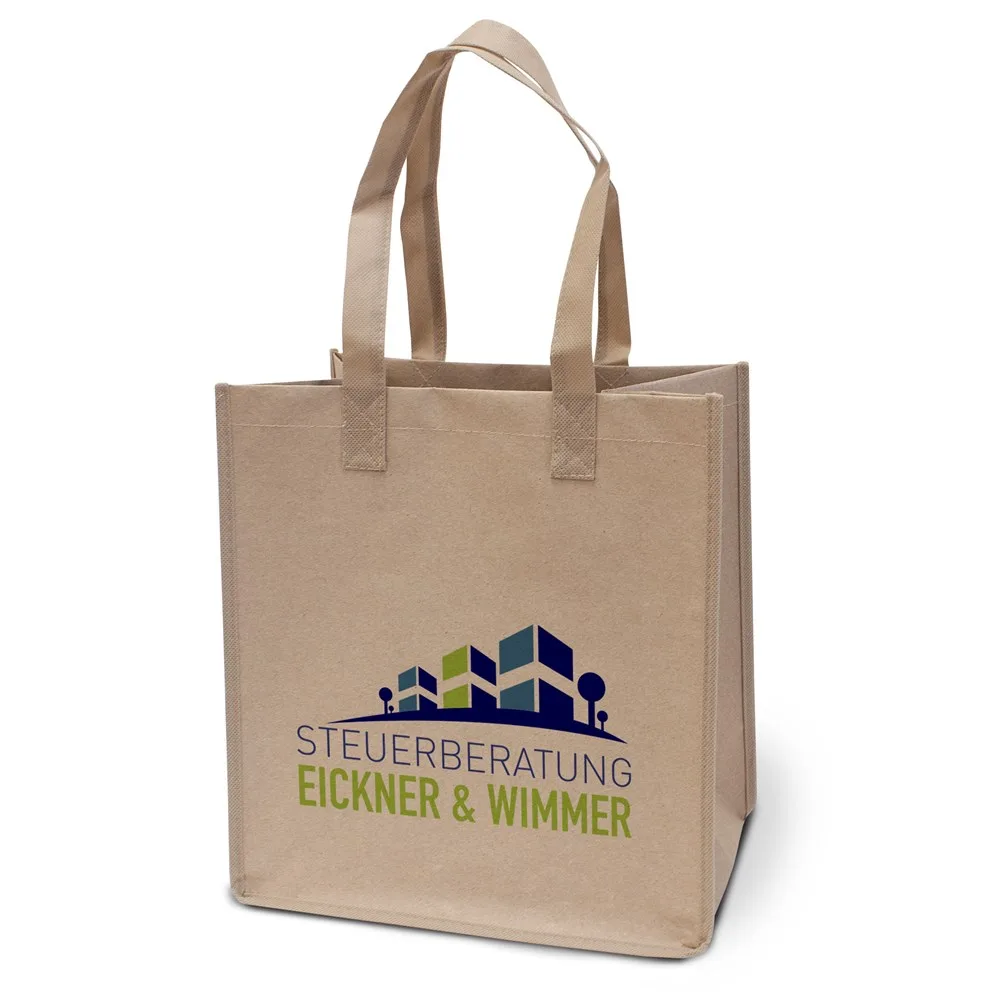 HELSINKI – Draagtas van kraftpapier en PP non-woven