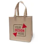 HELSINKI – Draagtas van kraftpapier en PP non-woven — productfoto 5