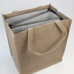HELSINKI – Draagtas van kraftpapier en PP non-woven — productfoto 6