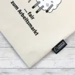 MÜNSTER – Katoenen tas met lange hengsels — productfoto 2