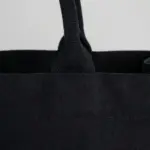 BAMBERG – Canvas tas met bodem- en zijvouwen, voorzien van gerolde hengsels — productfoto 7