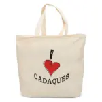 CADAQUES Grote tas met bodemvouw en lange handvatten - Hidalgo-werbeartikel CADAQUES – Grote tas met bodemvouw en lange handvatten