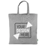 TRIER – Tote bag made from heavyweight recycled cotton with short handles