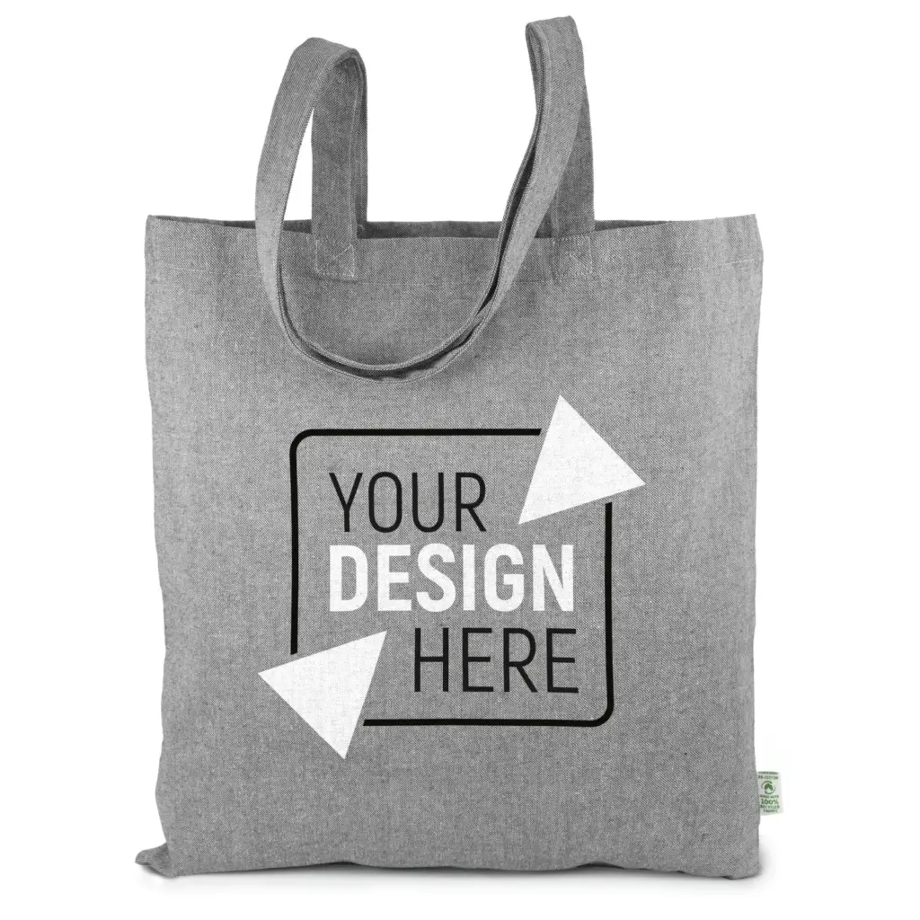 FREIBURG – Tote bag made from heavyweight recycled cotton with long handles