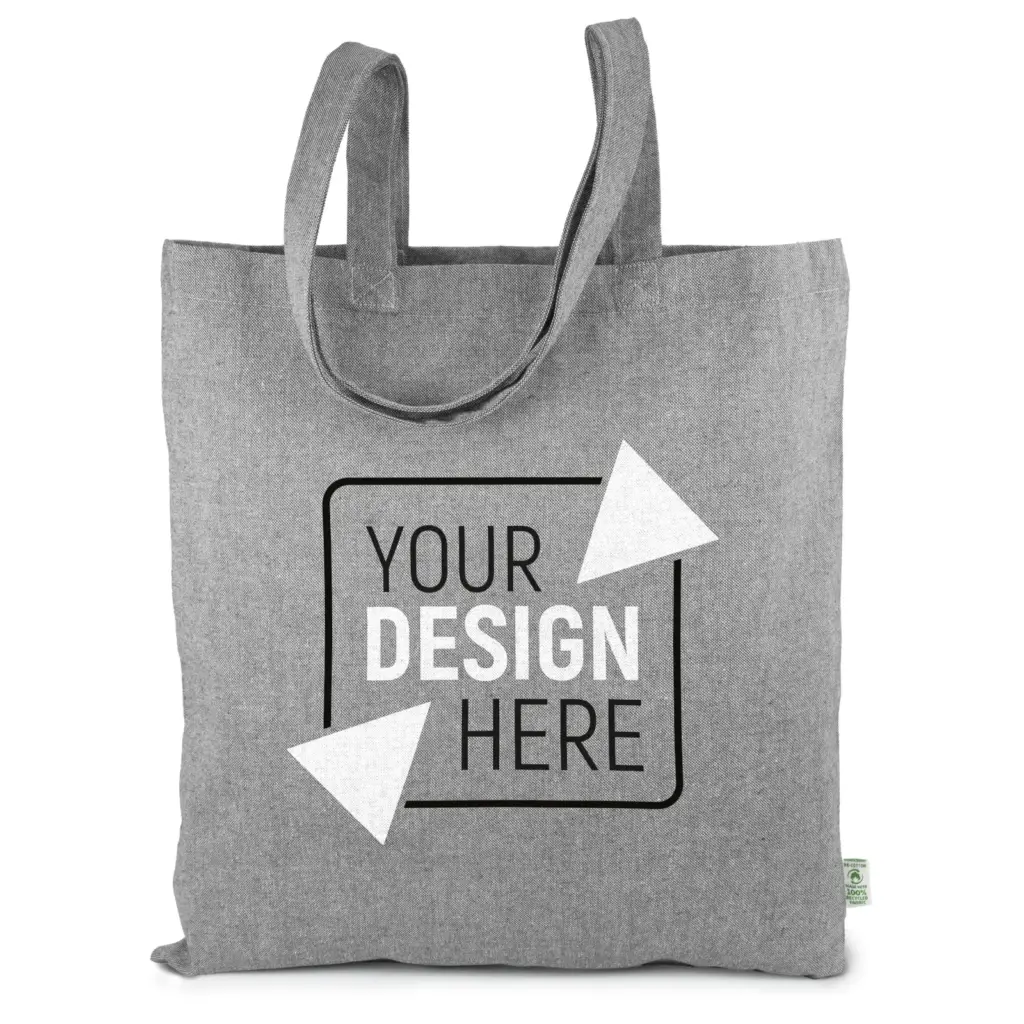 FREIBURG – Tote bag made from heavyweight recycled cotton with long handles