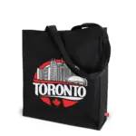 TORONTO – Canvas tas met bodem- en zijvouw en lange hengsels — productfoto 9