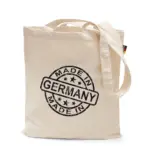 BREMEN – Katoenen tas met lange hengsels, Made in Germany