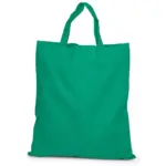 KAPSTADT Katoenen tas met korte handvatten groen - Katoenendraagtassen KAPSTADT – Katoenen tas met korte handvatten, groen