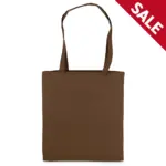 RIAD – Katoenen tas met lange handvatten, bruin