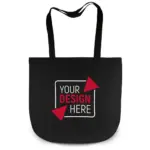 NEW YORK – Katoenen tas met ronde bodem — productfoto 14