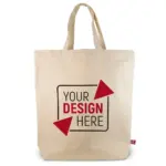SYDNEY – Canvas tas met bodemvouw en korte hengsels