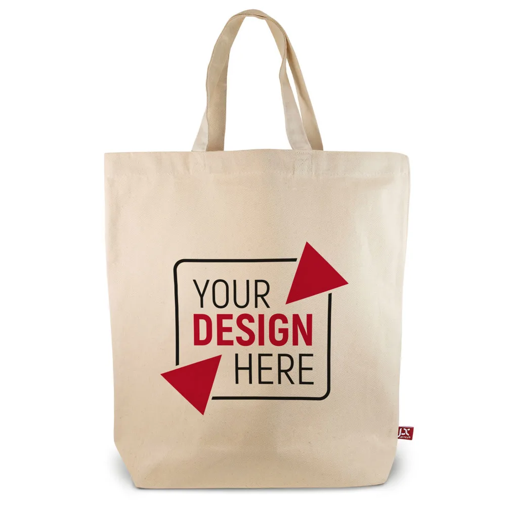 SYDNEY – Canvas tas met bodemvouw en korte hengsels